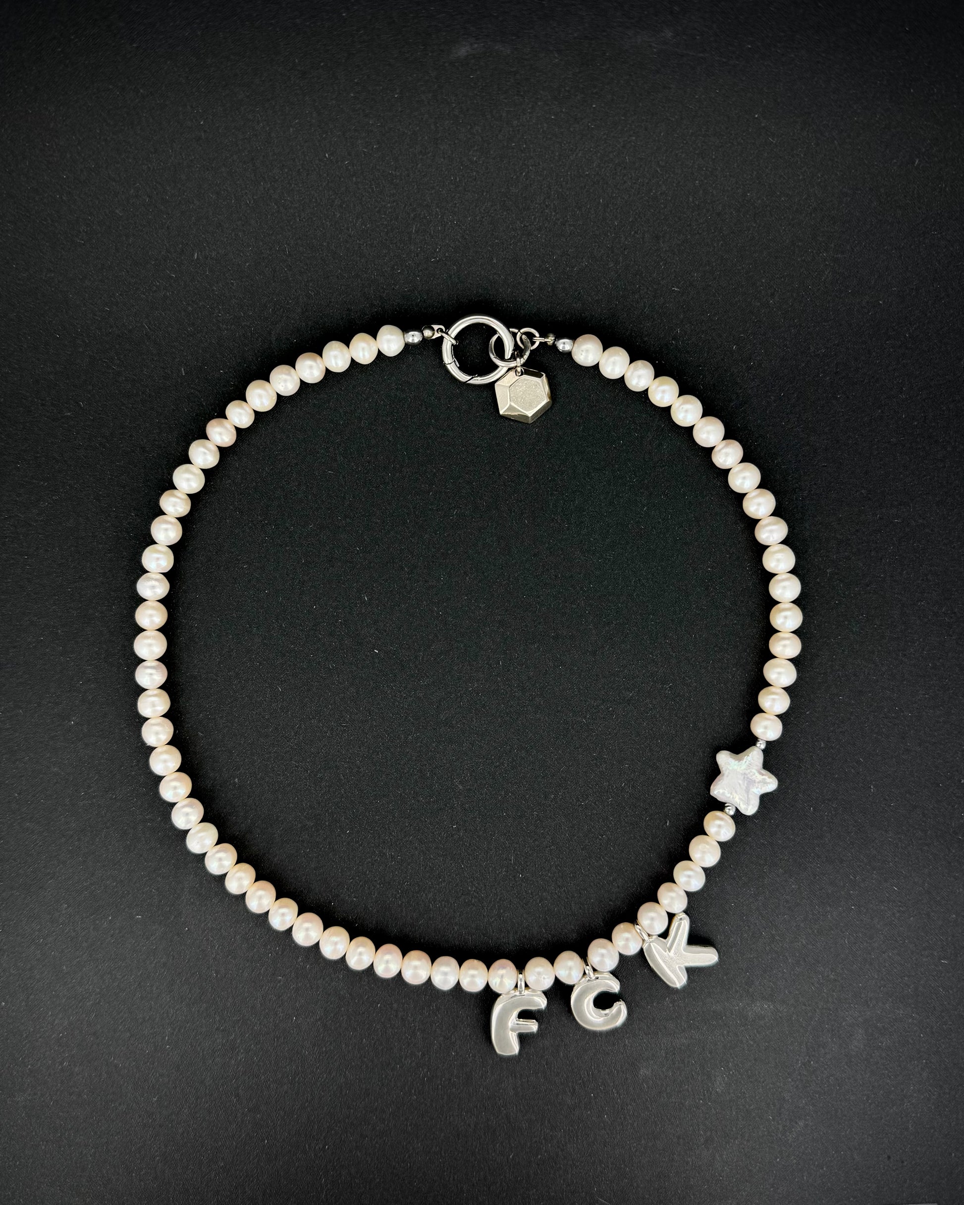 Fck Pearl Necklace