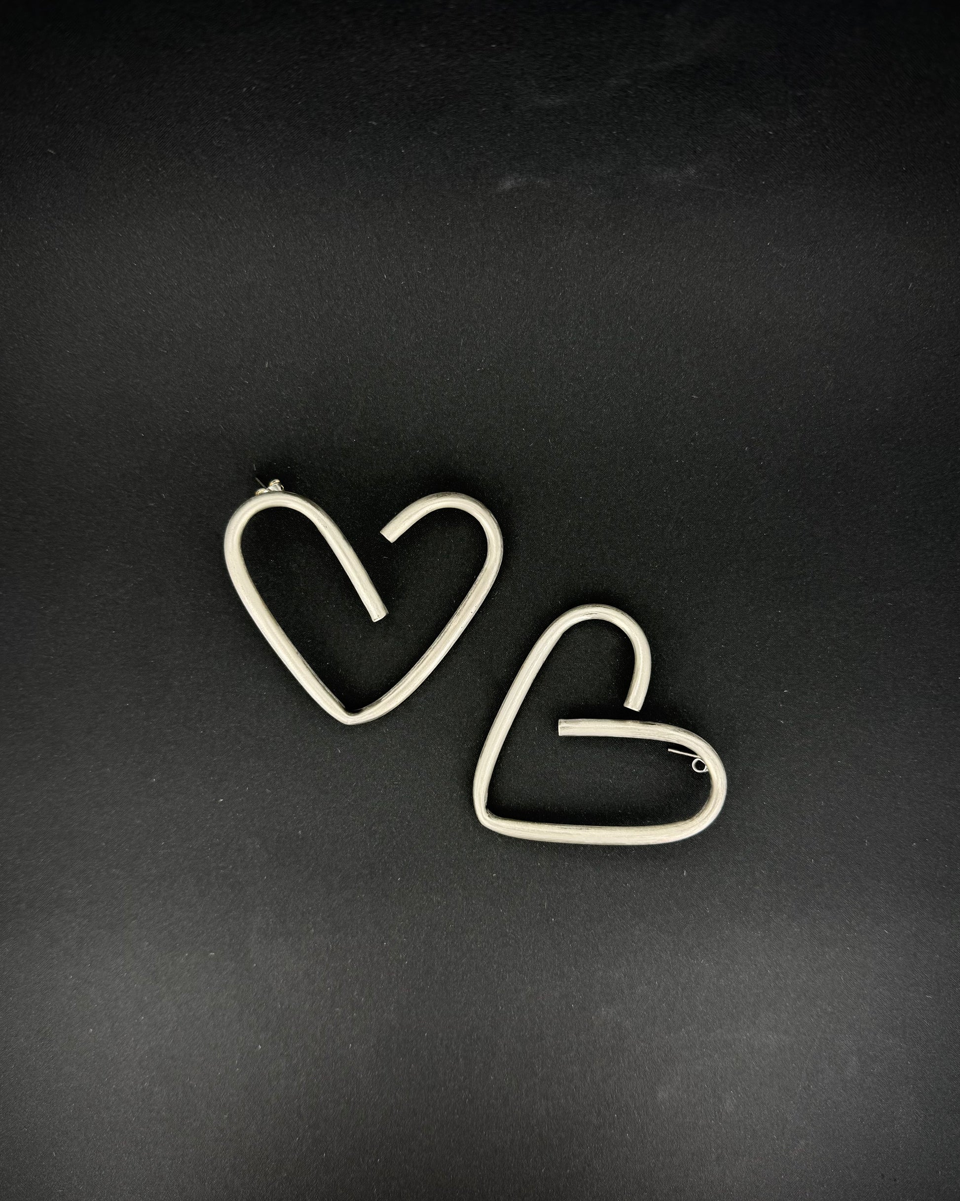 Heart Clip Earrings
