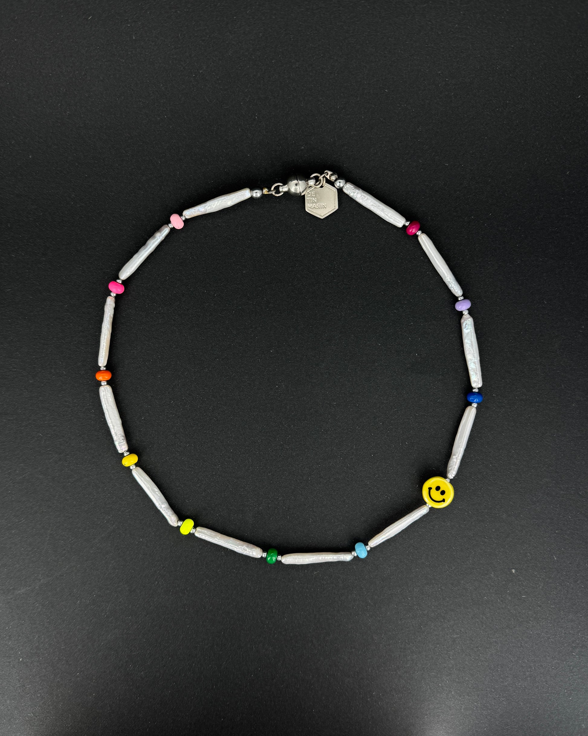 Stick Pearl Necklace