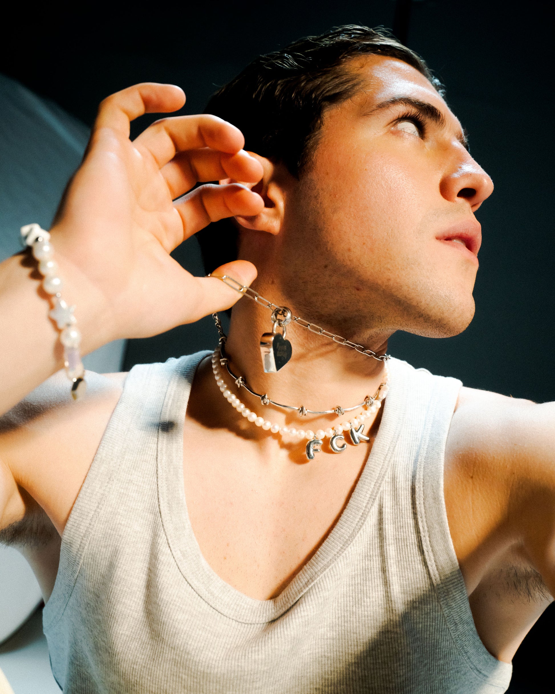 Fck Pearl Necklace